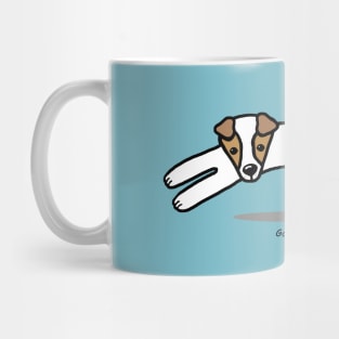 Leaping Jack Russell Mug